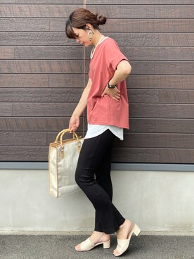 yokoyama_yuuuさん（レディース・173cm）の夏コーディネート