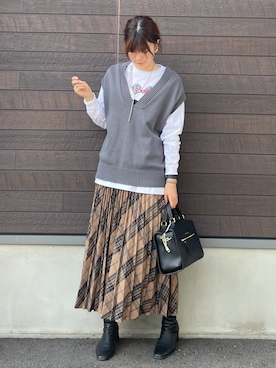 yokoyama_yuuuさん(レディース・173cm)の秋コーディネート