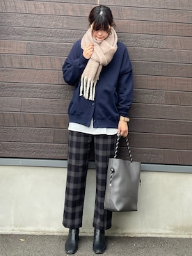 yokoyama_yuuuさん(レディース・173cm)の冬コーディネート