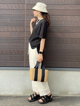 yokoyama_yuuuさん(レディース・173cm)の夏コーディネート