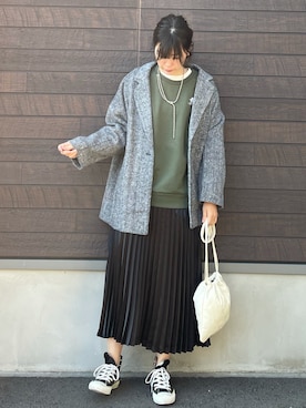 yokoyama_yuuuさん(レディース・173cm)の冬コーディネート