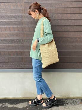 yokoyama_yuuuさん（レディース・173cm）の夏コーディネート