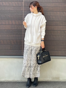 yokoyama_yuuuさん（レディース・173cm）の秋コーディネート