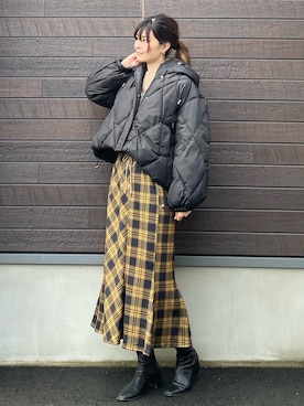 yokoyama_yuuuさん(レディース・173cm)の冬コーディネート