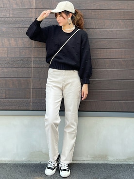 yokoyama_yuuuさん（レディース・173cm）の秋コーディネート