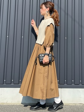 yokoyama_yuuuさん（レディース・173cm）の秋コーディネート