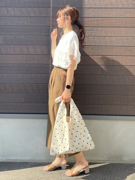 yokoyama_yuuuさん（レディース・173cm）の夏コーディネート