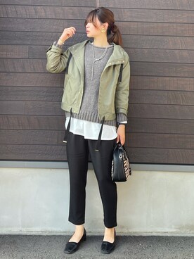 yokoyama_yuuuさん(レディース・173cm)の秋コーディネート