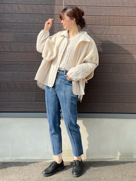 「SLURR（スラ―）のアイテム（ジャケット/アウター）」を使った、yokoyama_yuuuさん（レディース・173cm）の夏コーディネート