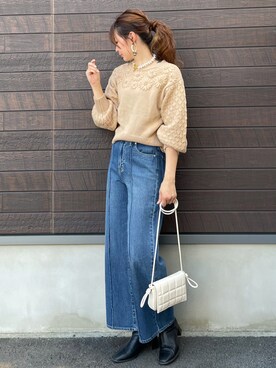 yokoyama_yuuuさん（レディース・173cm）の秋コーディネート