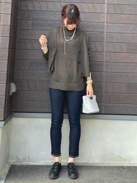 yokoyama_yuuuさん（レディース・173cm）の秋コーディネート