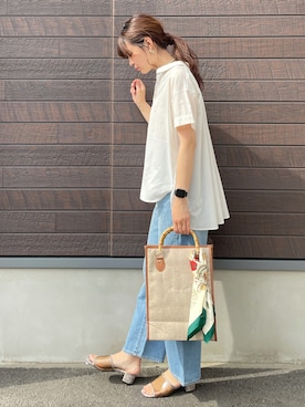 yokoyama_yuuuさん（レディース・173cm）の夏コーディネート