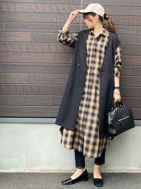 yokoyama_yuuuさん(レディース・173cm)の秋コーディネート