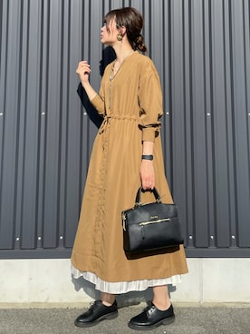 yokoyama_yuuuさん（レディース・173cm）の秋コーディネート