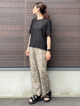 yokoyama_yuuuさん(レディース・173cm)の夏コーディネート