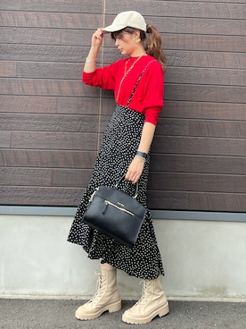 yokoyama_yuuuさん（レディース・173cm）の秋コーディネート