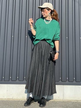 yokoyama_yuuuさん（レディース・173cm）の秋コーディネート