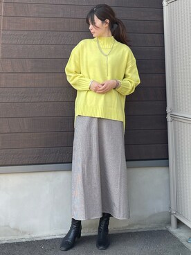 yokoyama_yuuuさん(レディース・173cm)の冬コーディネート