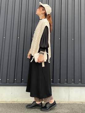 「armonia（アルモニーア）のアイテム」を使った、yokoyama_yuuuさん（レディース・173cm）の秋コーディネート