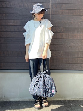 yokoyama_yuuuさん（レディース・173cm）の夏コーディネート