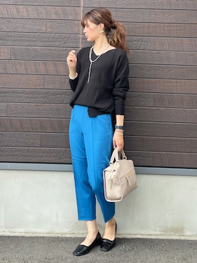 yokoyama_yuuuさん（レディース・173cm）の秋コーディネート