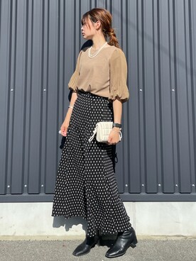 yokoyama_yuuuさん（レディース・173cm）の秋コーディネート