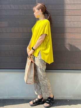 yokoyama_yuuuさん(レディース・173cm)の夏コーディネート