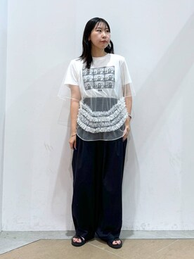 なかじさん(レディース・165cm)の夏コーディネート