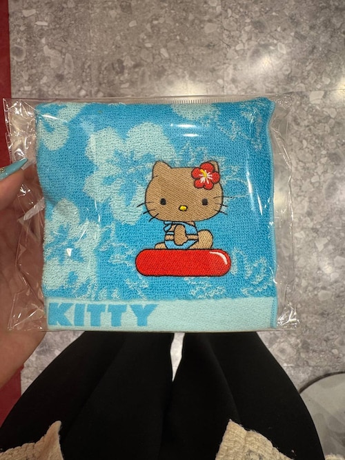 HELLO KITTY】ジャガードミニタオル 319766（ハンカチ/ハンドタオル