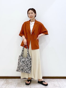 なかじさん(レディース・165cm)の春コーディネート