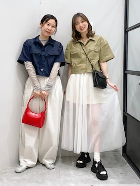 なかじさん(レディース・165cm)の春コーディネート