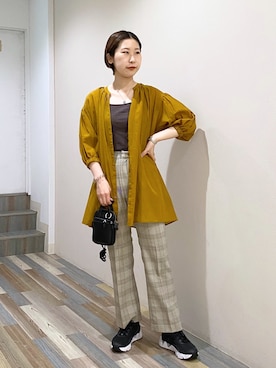 なかじさん（レディース・165cm）の春コーディネート