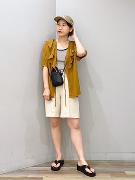 なかじさん(レディース・165cm)の夏コーディネート