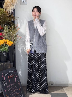 なかじさん（レディース・165cm）の秋コーディネート