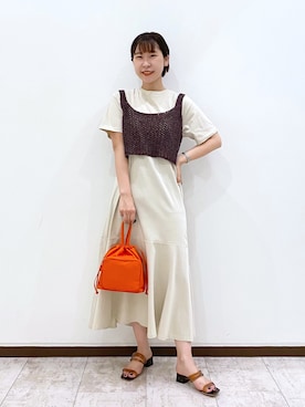 なかじさん（レディース・165cm）の夏コーディネート