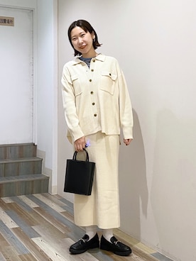 なかじさん（レディース・165cm）の秋コーディネート