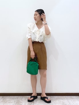 なかじさん(レディース・165cm)の夏コーディネート