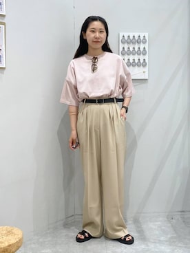なかじさん（レディース・165cm）の春コーディネート
