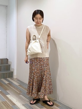 なかじさん（レディース・165cm）の夏コーディネート