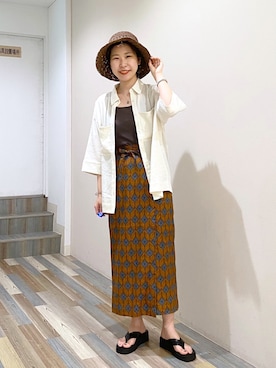 なかじさん(レディース・165cm)の春コーディネート