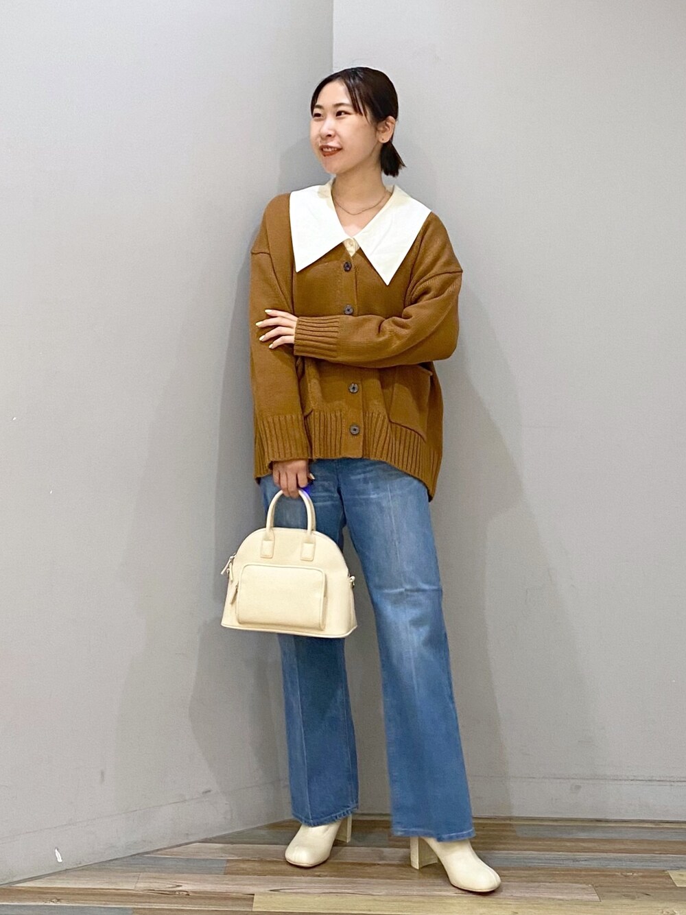 ショコページ LOWRYS FARM（ローリーズファーム）の「CONEフレアデニム