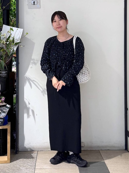 ブラウス シャツ ヨウリュウシャーリングショートブラウス 289336 レディース LOWRYS FARM ブラウス シャツ ヨウリュウシャーリングショート