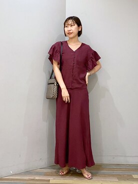 なかじさん（レディース・165cm）の夏コーディネート