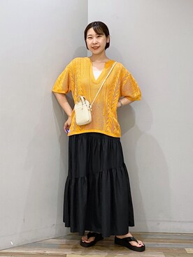 なかじさん（レディース・165cm）の夏コーディネート