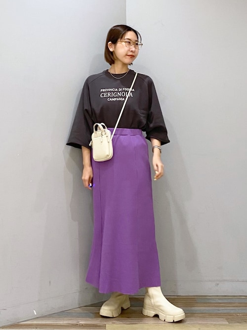 セール】ナゲットリブフレアスカート 165283（スカート）｜LOWRYS FARM