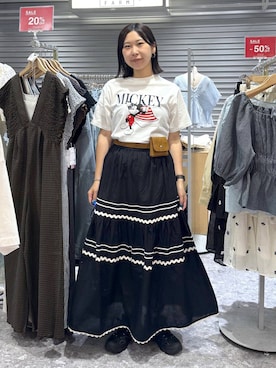 なかじさん(レディース・165cm)の夏コーディネート