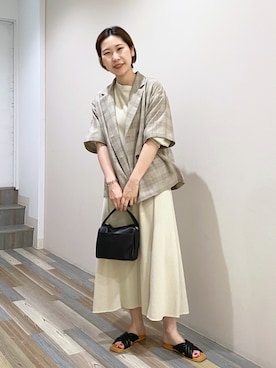 なかじさん(レディース・165cm)の春コーディネート