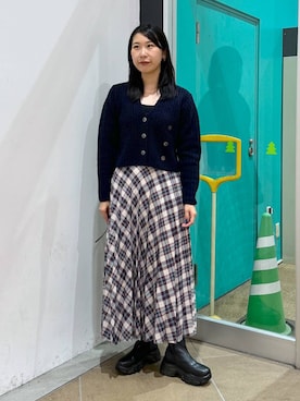 なかじさん（レディース・165cm）の秋コーディネート