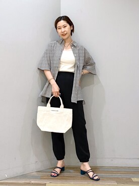 なかじさん(レディース・165cm)の夏コーディネート