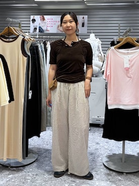 なかじさん（レディース・165cm）の夏コーディネート